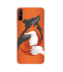 Wolf  Mobile Back Case for Realme C3 (Design - 224)