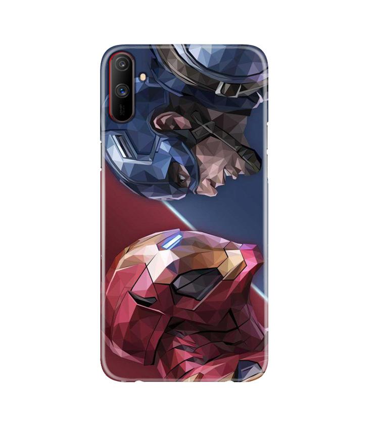 Ironman Captain America Case for Realme C3 (Design No. 245)