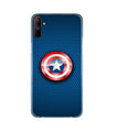 Captain America Shield Case for Realme C3 (Design No. 253)
