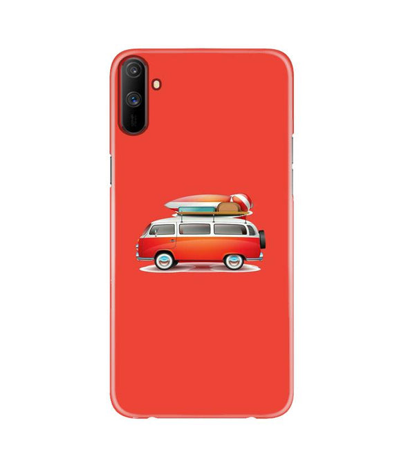 Travel Bus Case for Realme C3 (Design No. 258)