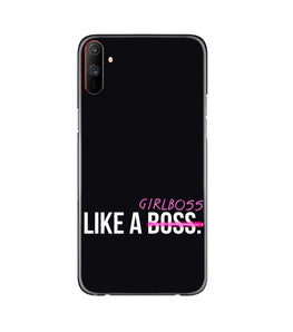 Like a Girl Boss Case for Realme C3 (Design No. 265)