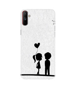 Cute Kid Couple Case for Realme C3 (Design No. 283)