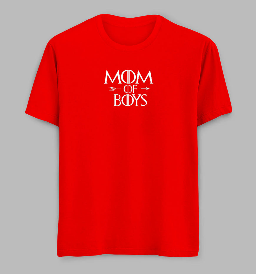 Mom Of Boys Tees/ Tshirts
