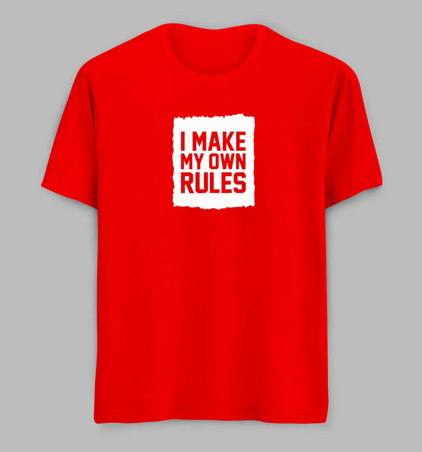 Make Own Rules Tees/ Tshirts