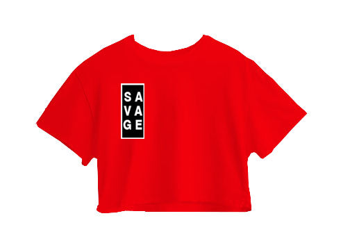 Savage Crop Top
