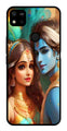 Lord Radha Krishna Metal Mobile Case for Redmi 10a   (Design No -01)