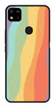 Muted Rainbow Metal Mobile Case for Redmi 10a   (Design No -02)