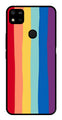 Rainbow MultiColor Metal Mobile Case for Redmi 10a   (Design No -03)