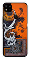 Qalander Art Metal Mobile Case for Redmi 10a   (Design No -16)