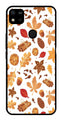 Autumn Leaf Metal Mobile Case for Redmi 10a   (Design No -19)