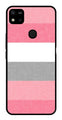 Pink Pattern Metal Mobile Case for Redmi 10a   (Design No -23)