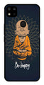 Be Happy Metal Mobile Case for Redmi 10a   (Design No -27)