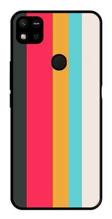 Muted Rainbow Metal Mobile Case for Redmi 9C