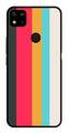 Muted Rainbow Metal Mobile Case for Redmi 10a   (Design No -31)