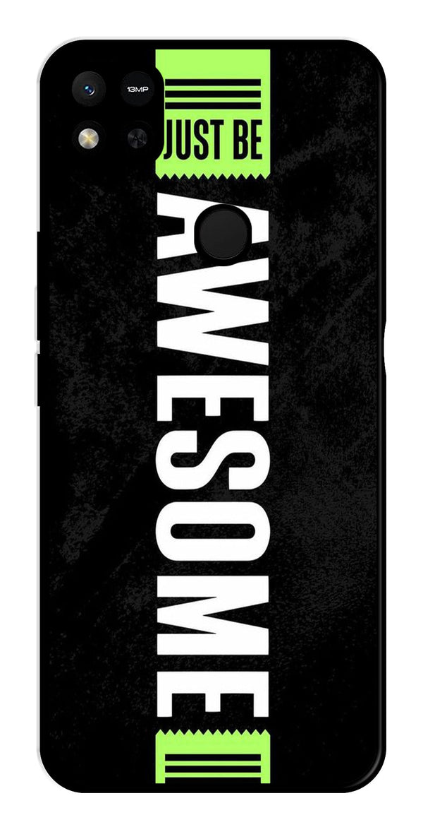 Awesome Metal Mobile Case for Redmi 9C   (Design No -33)