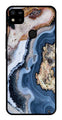 Marble Design Metal Mobile Case for Redmi 10a   (Design No -53)