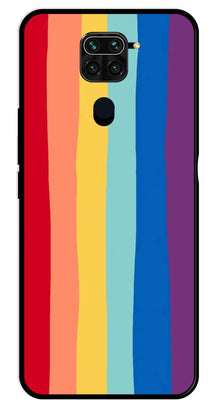 Rainbow MultiColor Metal Mobile Case for Redmi Note 9