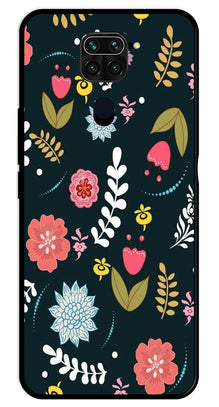 Floral Pattern2 Metal Mobile Case for Redmi Note 9