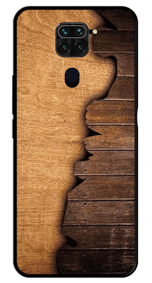 Wooden Design Metal Mobile Case for Redmi 10X