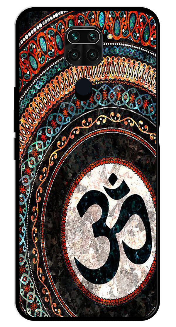 Oum Design Metal Mobile Case for Redmi Note 9   (Design No -15)