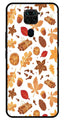Autumn Leaf Metal Mobile Case for Redmi 10X   (Design No -19)