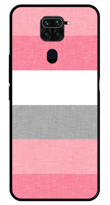 Pink Pattern Metal Mobile Case for Redmi Note 9