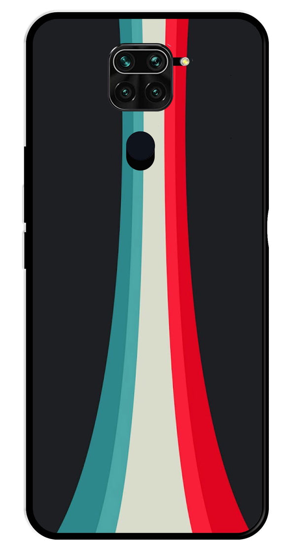 Modern Art Colorful Metal Mobile Case for Redmi 10X   (Design No -48)