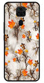 Autumn leaves Metal Mobile Case for Redmi 10X   (Design No -55)