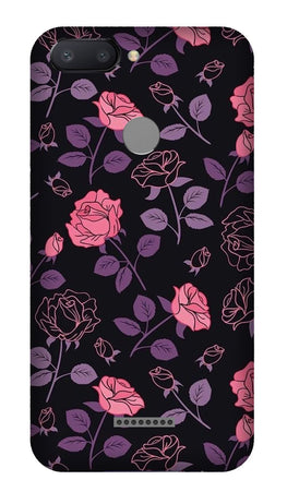 Rose Pattern Case for Redmi 6