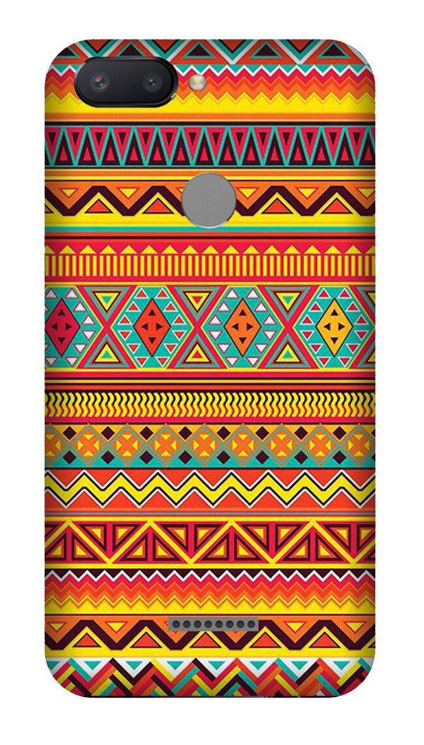 Zigzag line pattern Case for Redmi 6