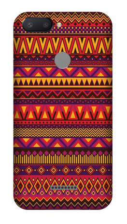 Zigzag line pattern2 Case for Redmi 6
