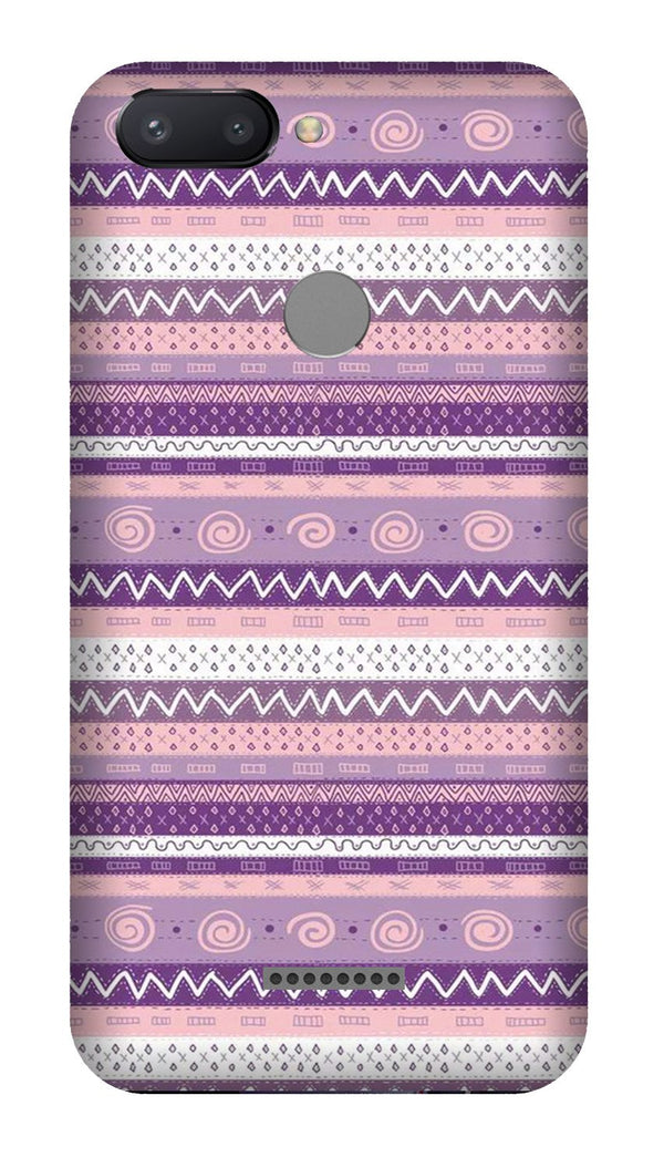 Zigzag line pattern3 Case for Redmi 6