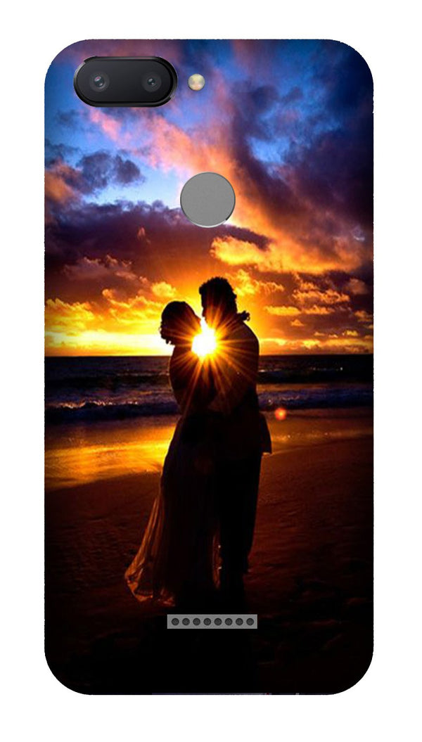 Couple Sea shore Case for Redmi 6