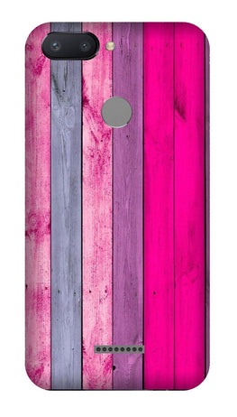 Wooden look Case for Redmi 6