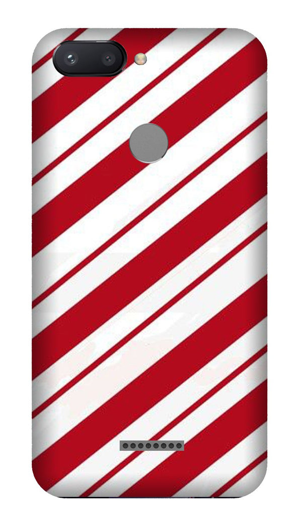 Red White Case for Redmi 6