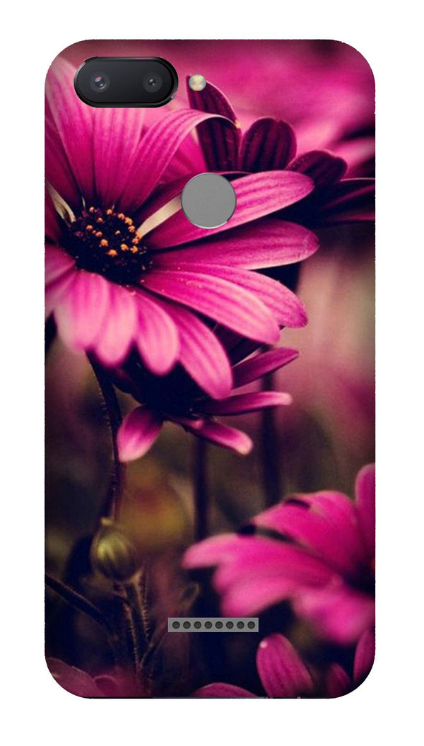 Purple Daisy Case for Redmi 6