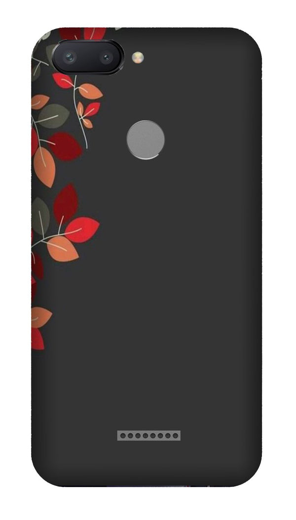 Grey Background Case for Redmi 6