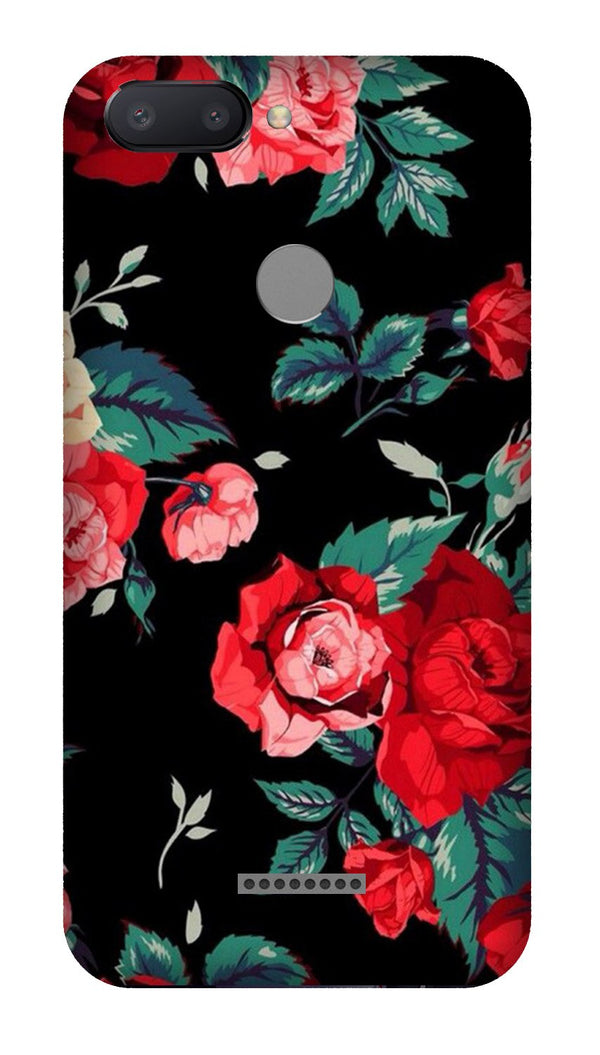Red Rose2 Case for Redmi 6