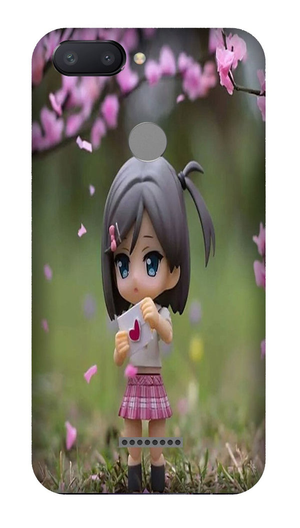 Cute Girl Case for Redmi 6