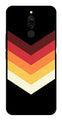 MultiColor Arrow Metal Mobile Case for Redmi 8   (Design No -04)