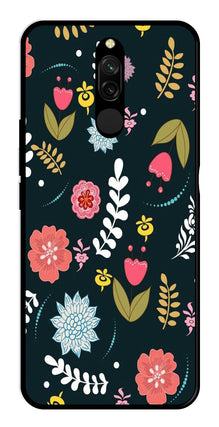 Floral Pattern2 Metal Mobile Case for Redmi 8