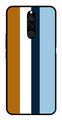 MultiColor Pattern Metal Mobile Case for Redmi 8   (Design No -17)
