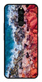 Sea Shore Metal Mobile Case for Redmi 8   (Design No -18)