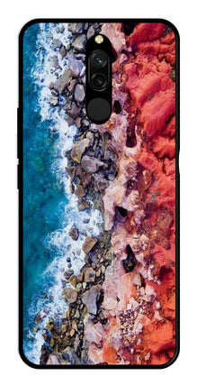 Sea Shore Metal Mobile Case for Redmi 8