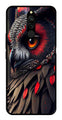 Owl Design Metal Mobile Case for Redmi 8   (Design No -26)