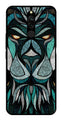 Lion Pattern Metal Mobile Case for Redmi 8   (Design No -40)