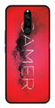 Gamer Pattern Metal Mobile Case for Redmi 8   (Design No -41)