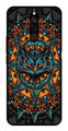 Owl Pattern Metal Mobile Case for Redmi 8   (Design No -42)