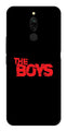 The Boys Metal Mobile Case for Redmi 8   (Design No -44)