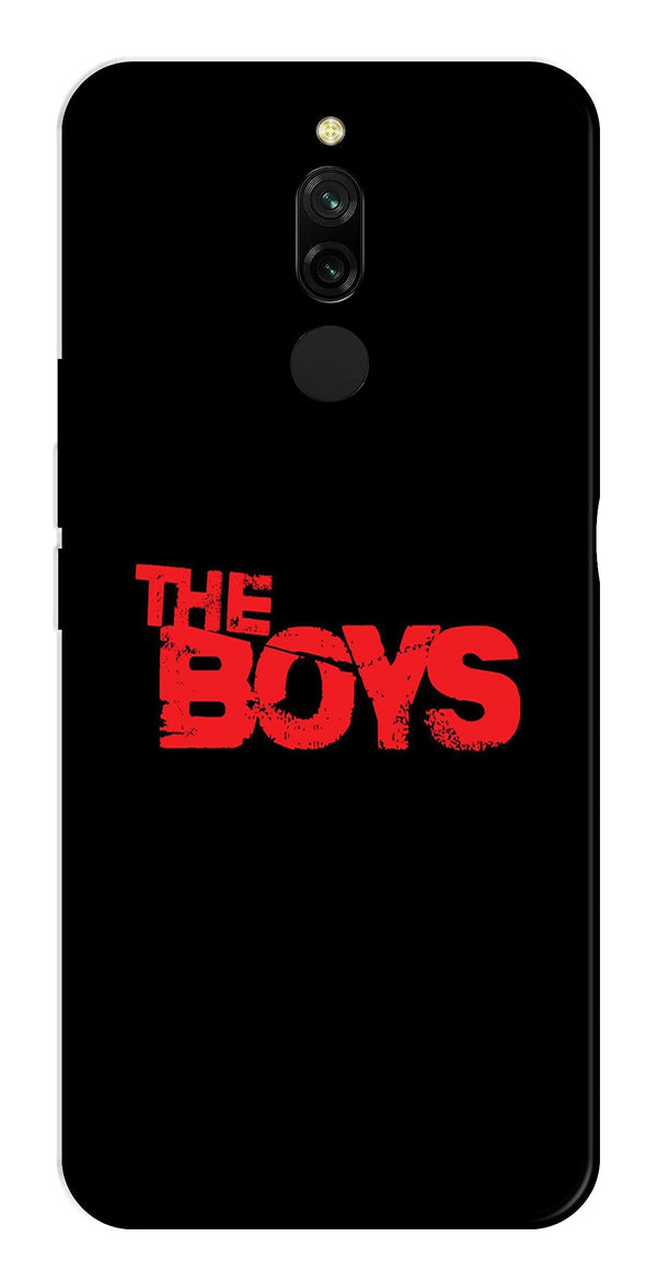 The Boys Metal Mobile Case for Redmi 8   (Design No -44)